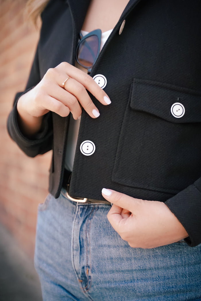Chaqueta Urban Stone Negra - Vista 4
